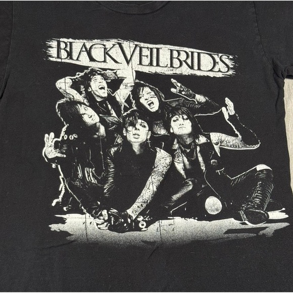 Tultex Other - Black Veil‎ Brides Warped Tour 2013 Band Tee Small BVB Concert Emo Rock Graphic
